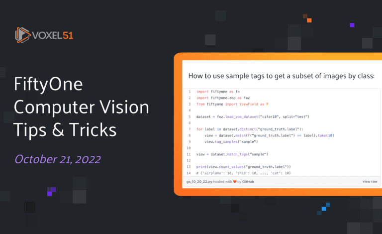 computer vision tips and tricks from oct 21 '22 edition