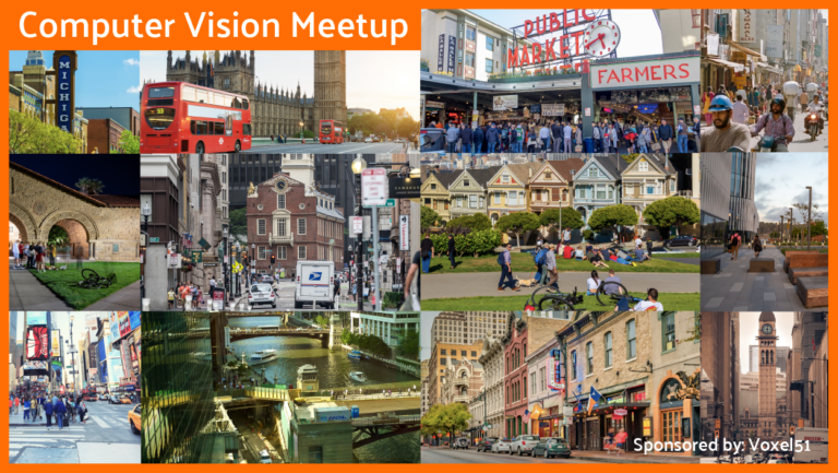 Computer Vision Meetup network, sponsored by Voxel51