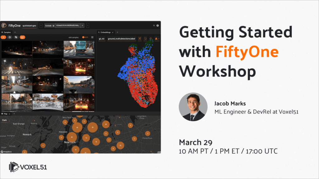 Getting started with FiftyOne workshop March 2023