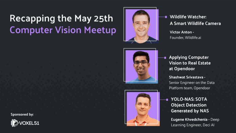 Computer vision meetup recap of the May 25 2023 APAC event