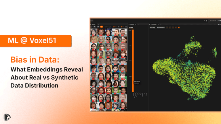 Feature image for post about comparing real vs synthetic embeddings distributions in AI/ML