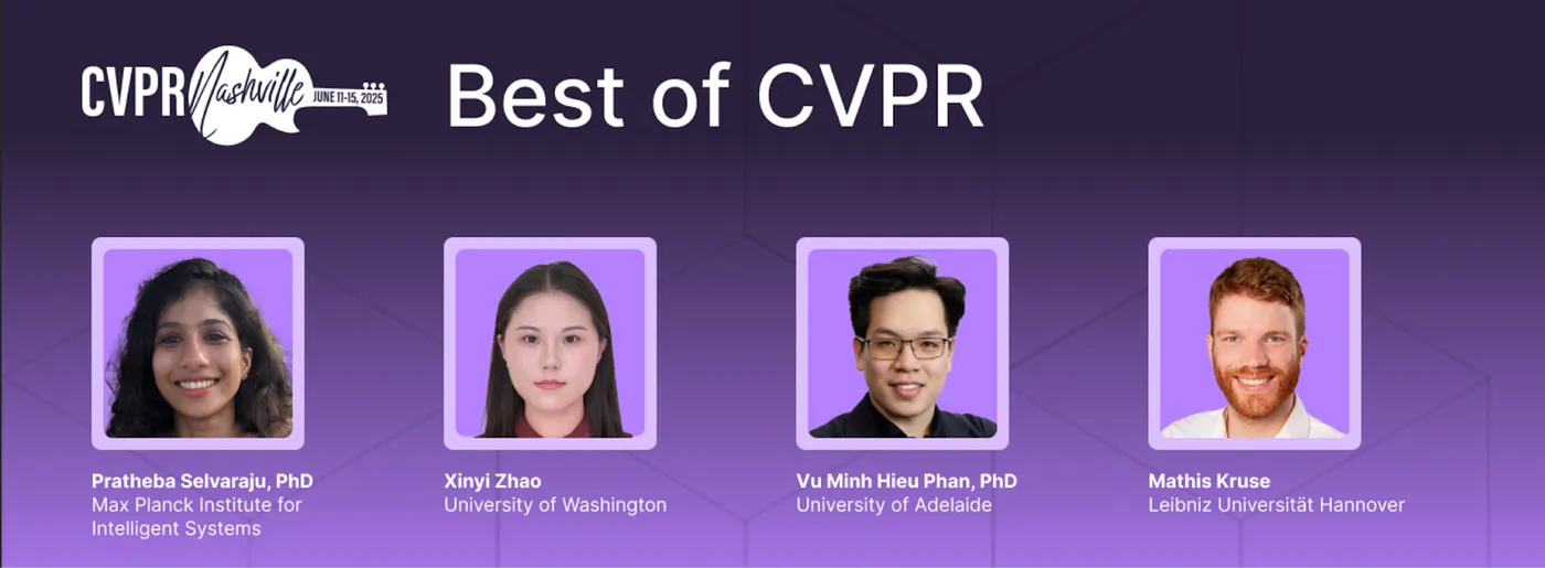 CVPR 2025 day 2 visual AI authors