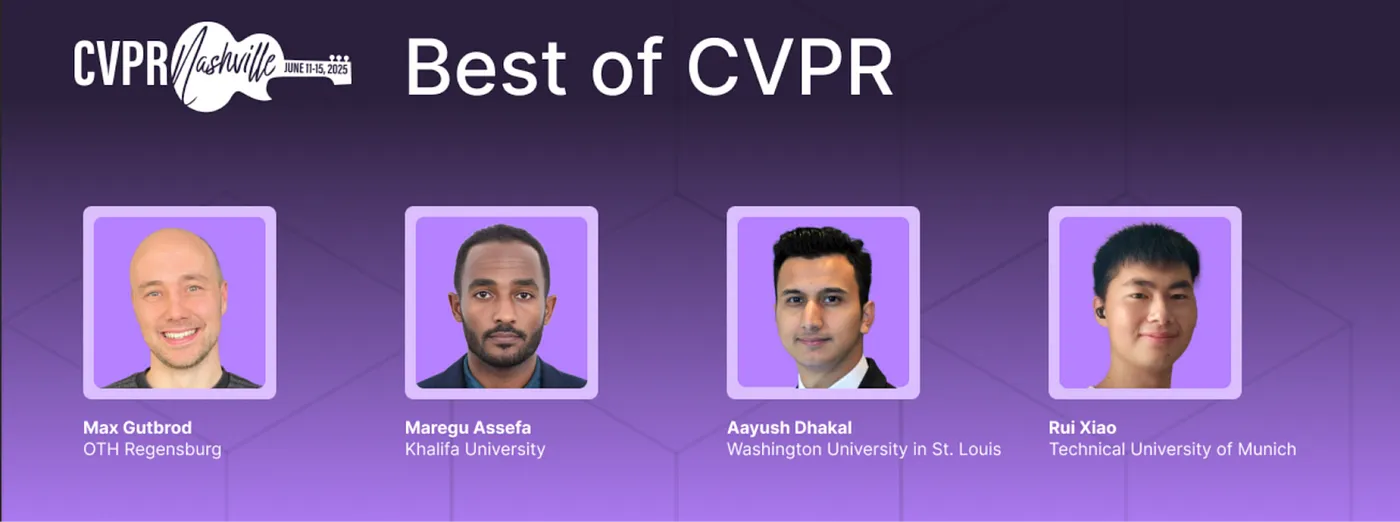 CVPR 2025 day 3 visual ai authors